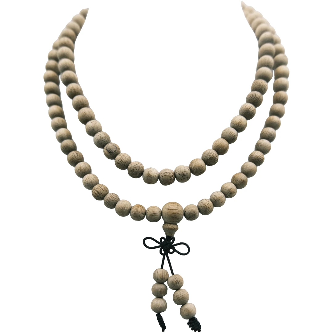 沉香海南尖峰岭天然野黄油格0.7*108圆珠多圈男女同款 多样性发一