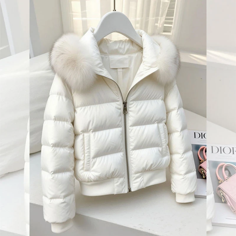 冬季新款加厚保暖棉服女气质轻熟风减龄棉衣外套设计感面包服棉袄