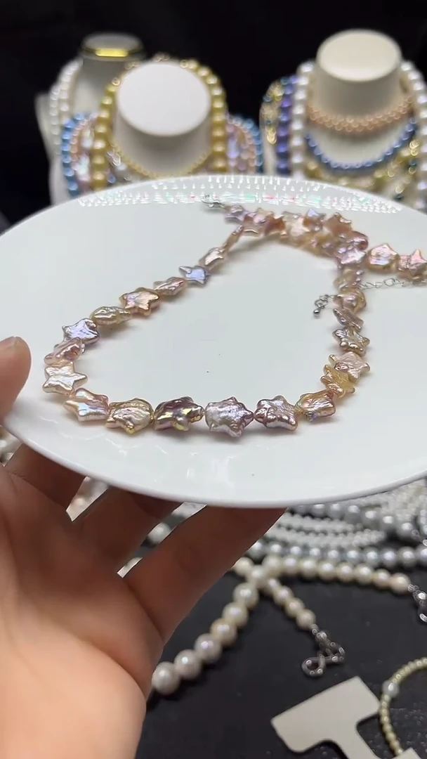 颈饰未镶嵌淡水珍珠多人