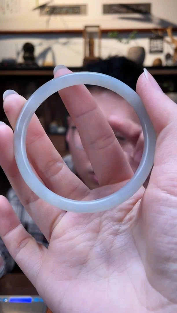 【闪购商品】和田玉手镯未镶嵌57#和田玉手镯ZD