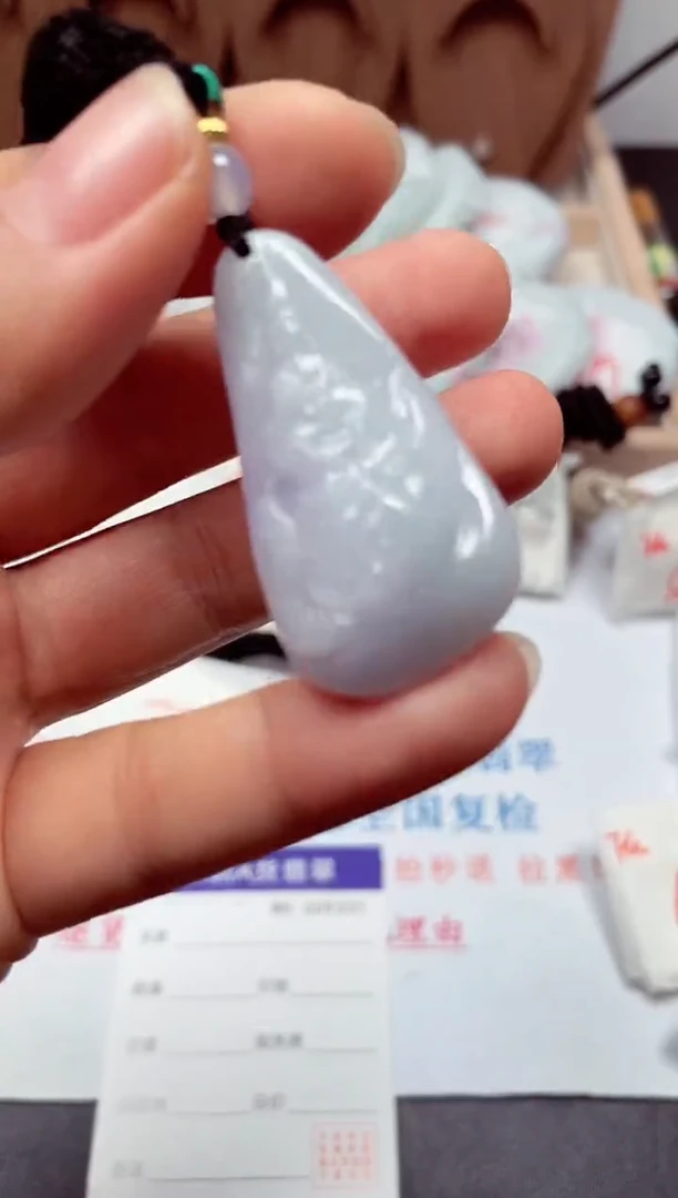 颈饰未镶嵌翡翠天然A货