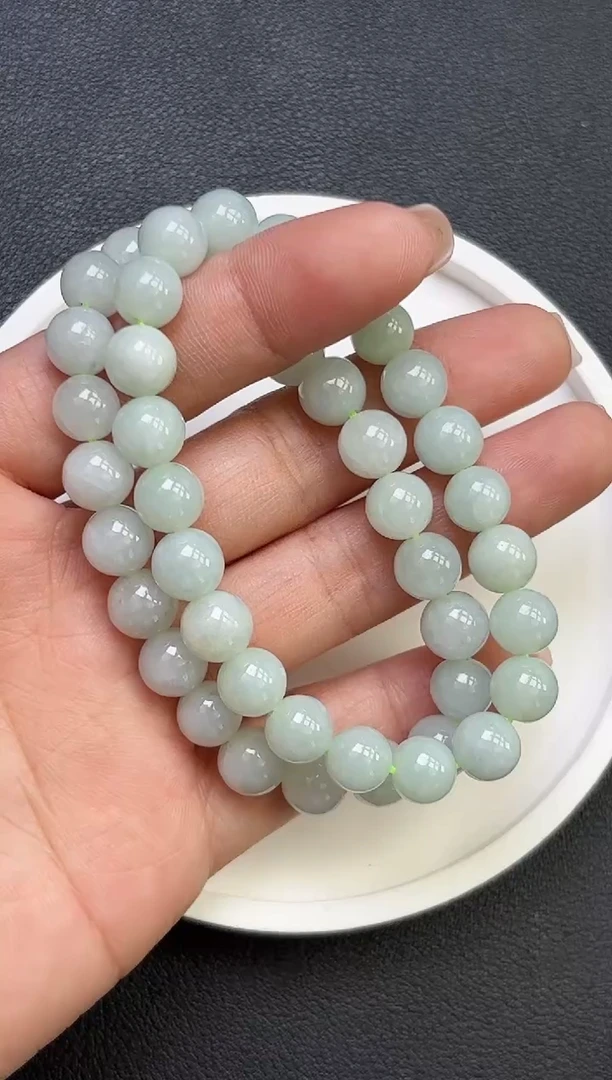 未镶嵌手串翡翠8mm翡翠K455-1181手串单圈多样性发一