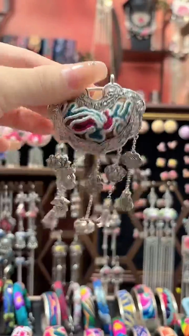 织绣 云织谣民族风精美饰品   19+链子