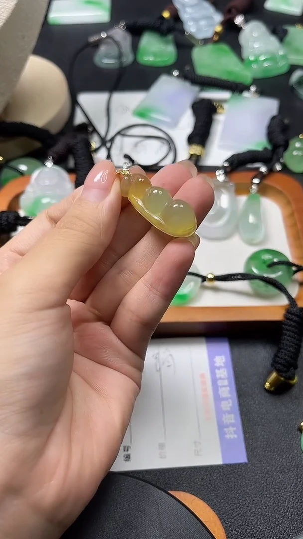 颈饰未镶嵌翡翠所见即所得 一图一物