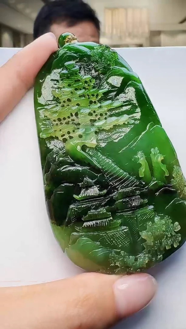 定制和田玉玉界匠心天然和田玉（拍一发一）