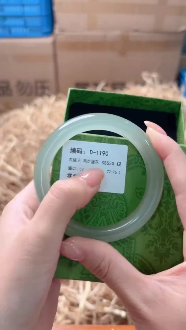 未镶嵌手镯石英质玉D-1190