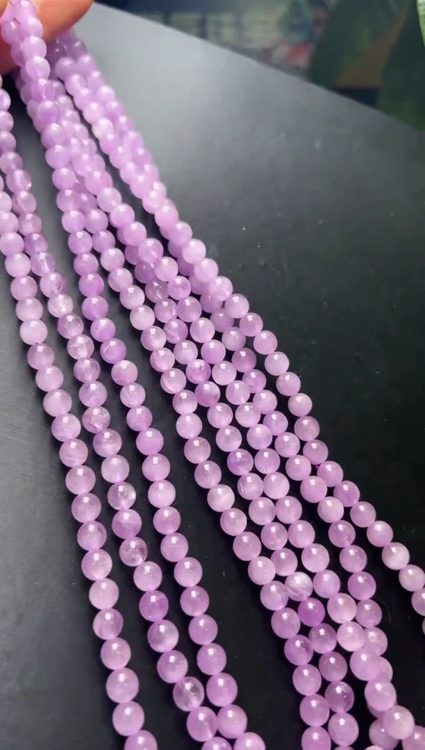 手串锂辉石未镶嵌紫锂辉手串7m+M51288X多样性发一