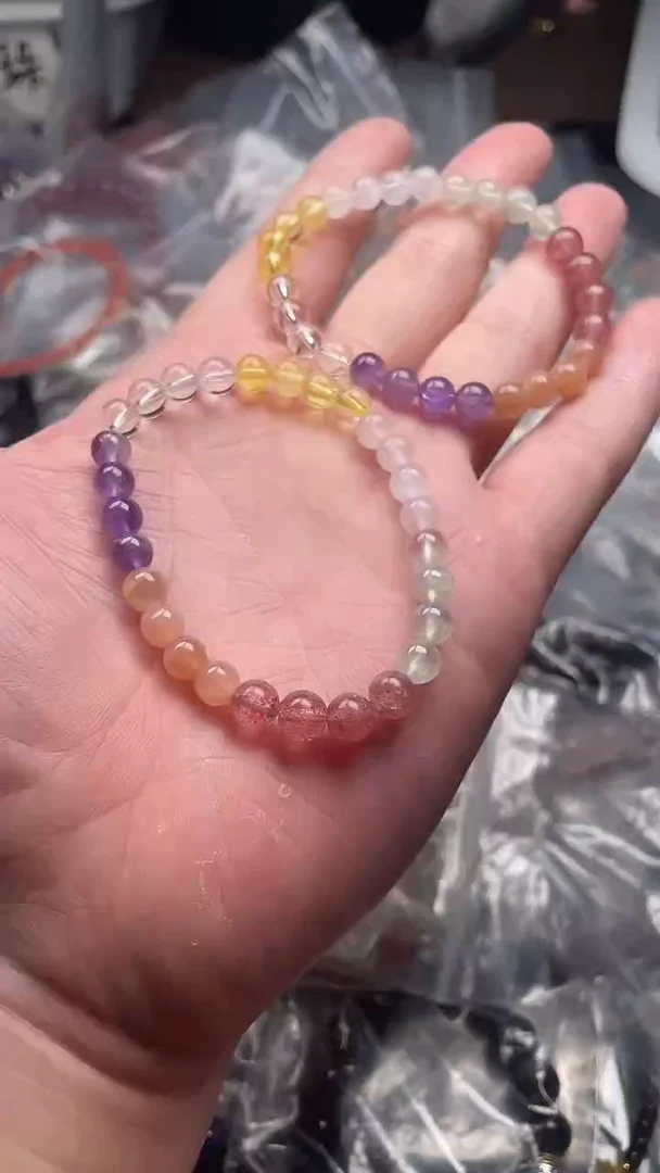 水晶手链钛钢多样性发货拍一发一