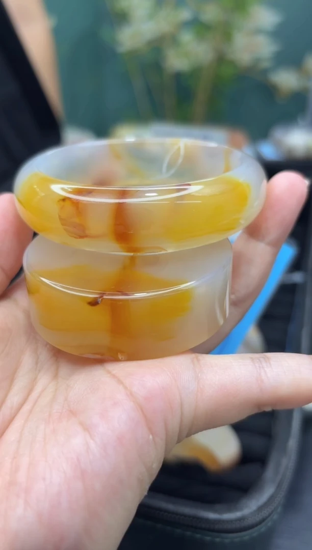 未镶嵌手镯石英质玉A234(59圈赠送镯心)