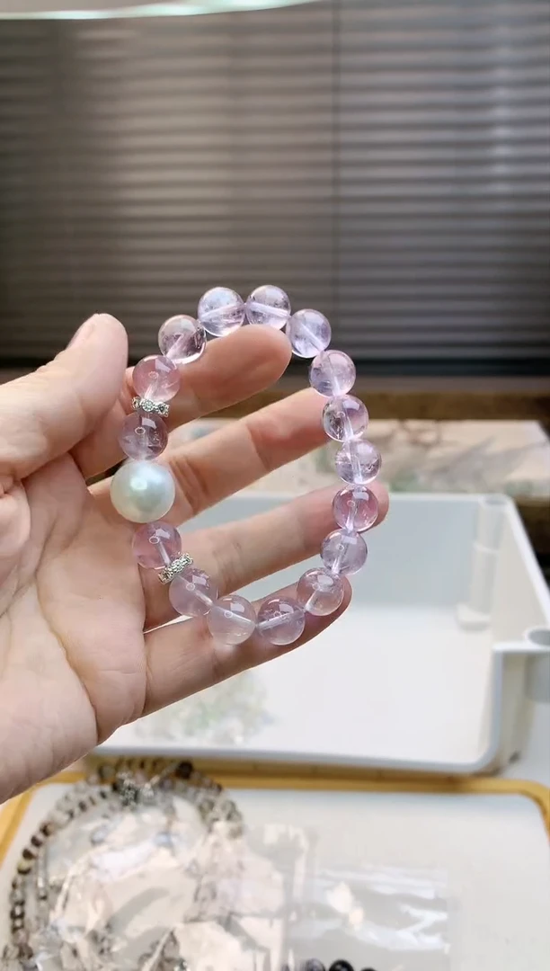 【闪购商品】水晶珠宝半成品未镶嵌玻利维亚紫单圈