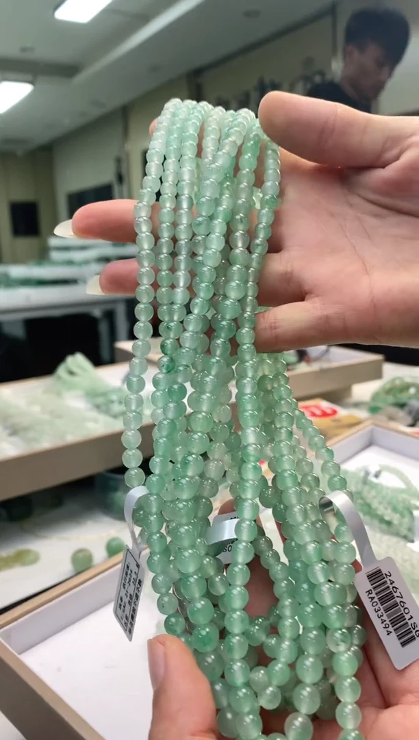 颈饰未镶嵌石英质玉项链卡5+多样性发其一