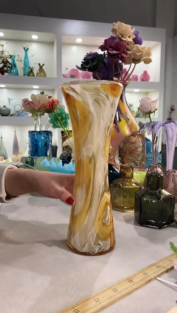 慕忆家手作琉璃花瓶