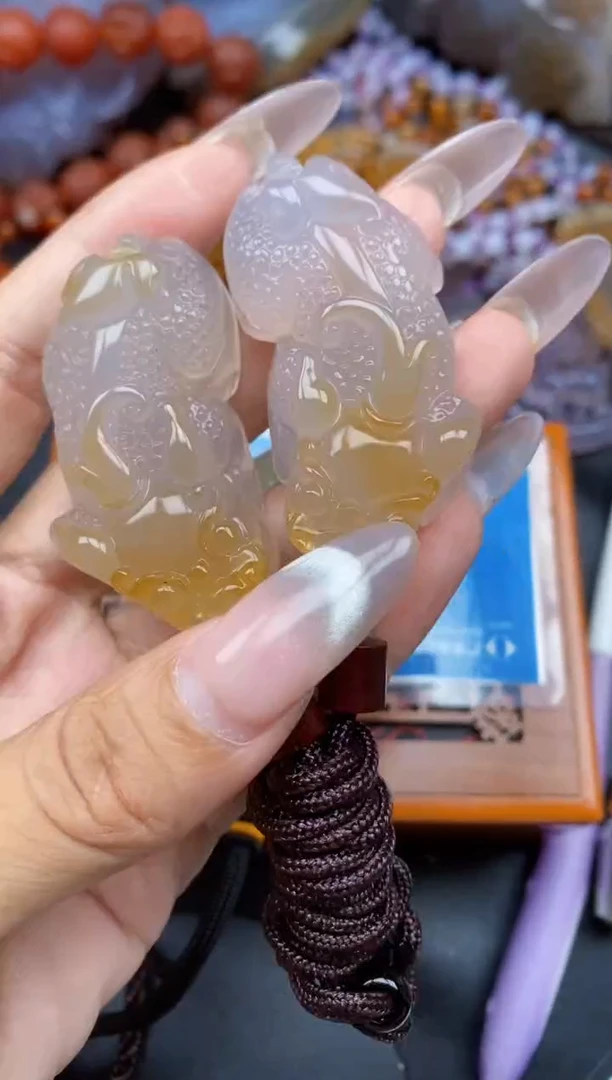 【闪购商品】玛瑙/玉髓颈饰未镶嵌ll