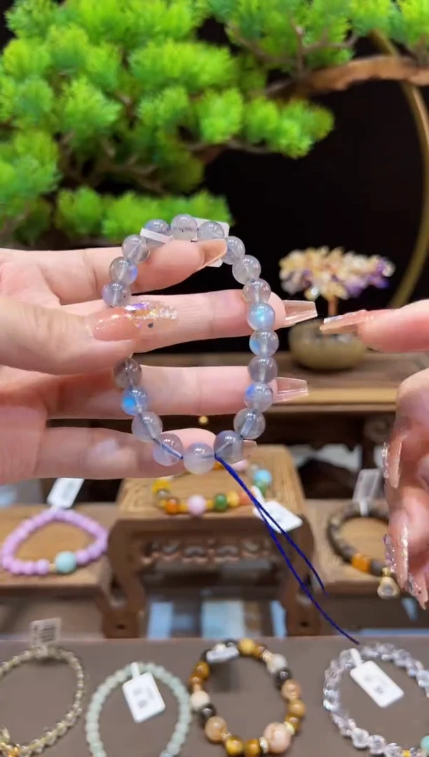 手链未镶嵌长石@@手饰