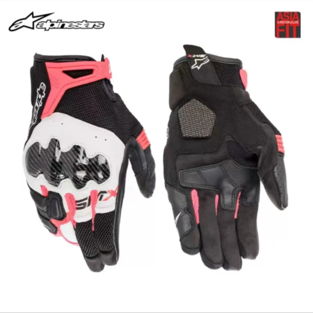 a星夏季骑行手套SMX-R机车手套摩托车手套皮手套防摔摩托手套女