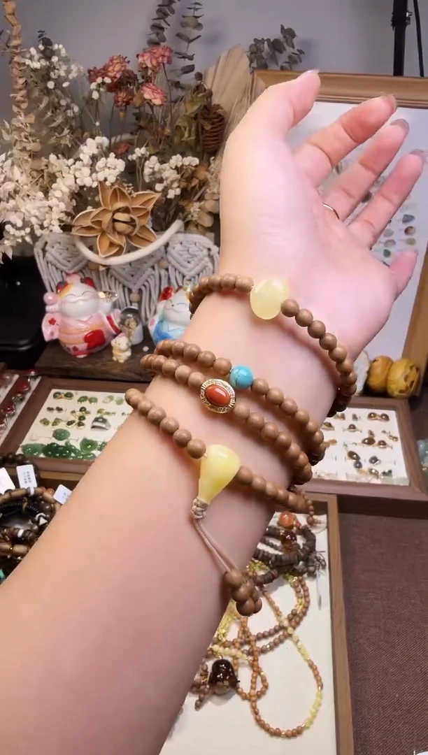 水晶摆件未镶嵌珠链