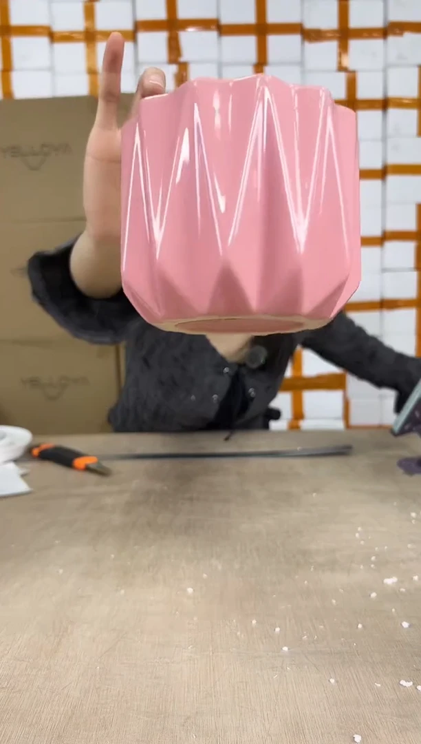 菱形粉色小号13x11