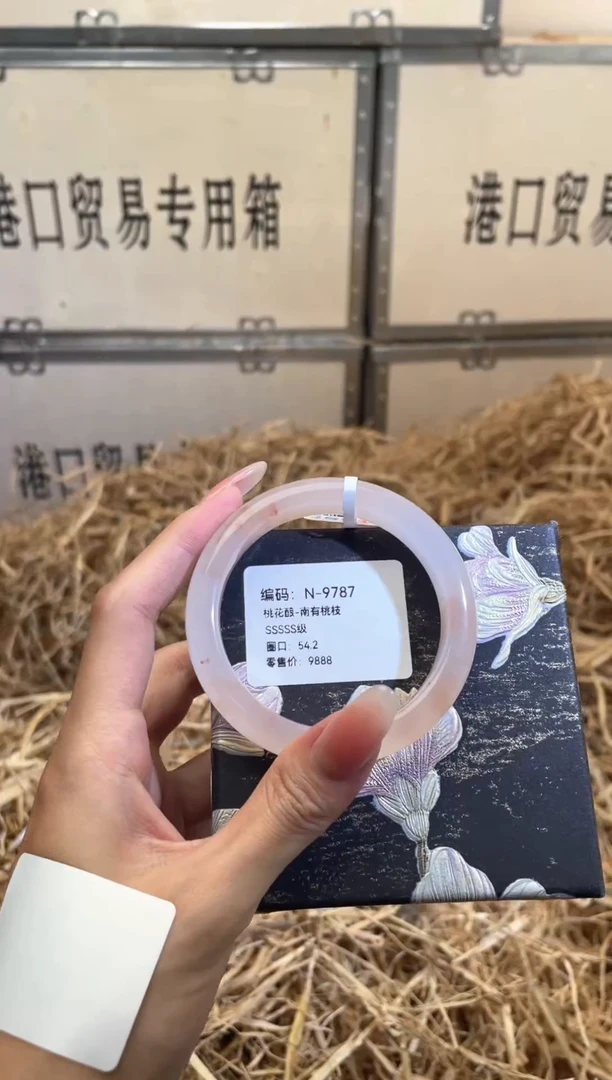 未镶嵌手镯石英质玉N9787