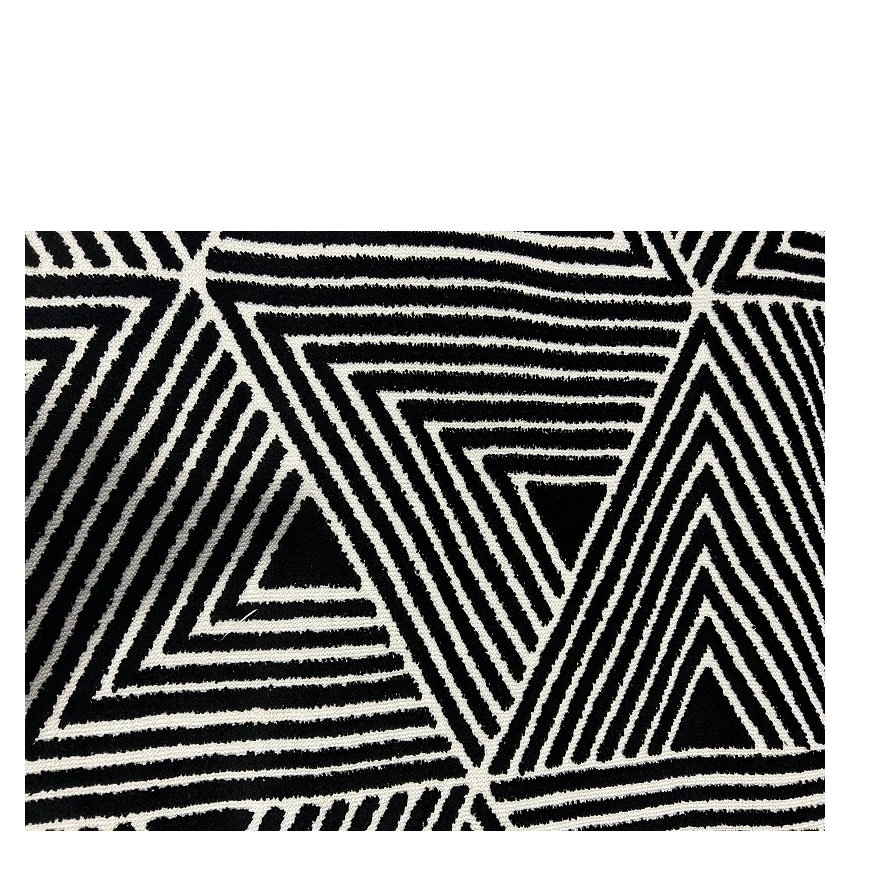 【地毯】美克工厂自制 三角交错机织地毯 微瑕款 不支持退换