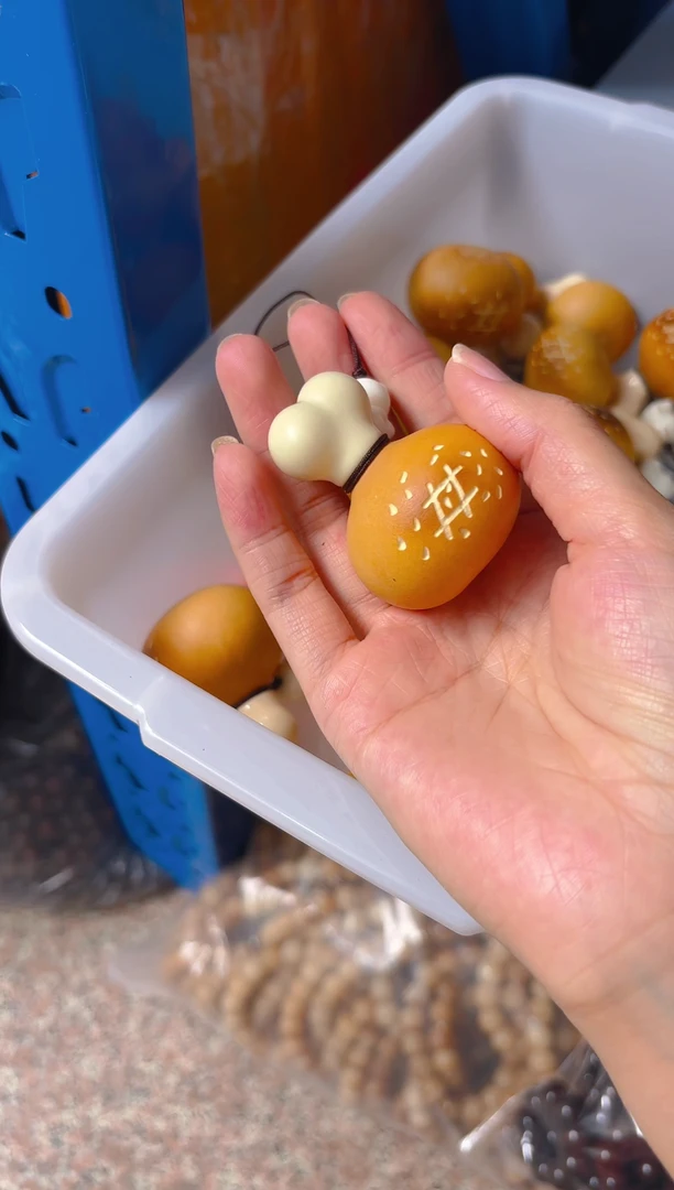 吊坠菩提根/象牙果小鸡腿挂件