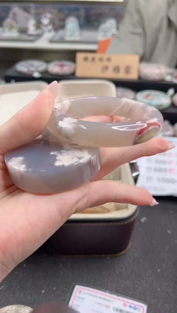 未镶嵌手镯石英质玉60圈口（赠品镯心）6330118