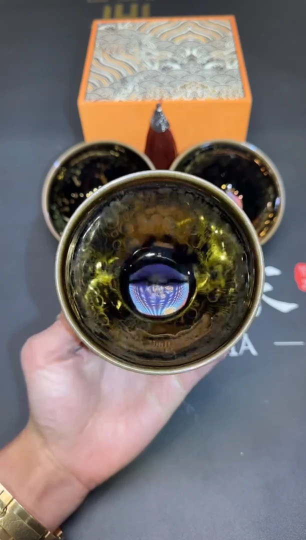 茶盏83@@建窑建盏主人杯
