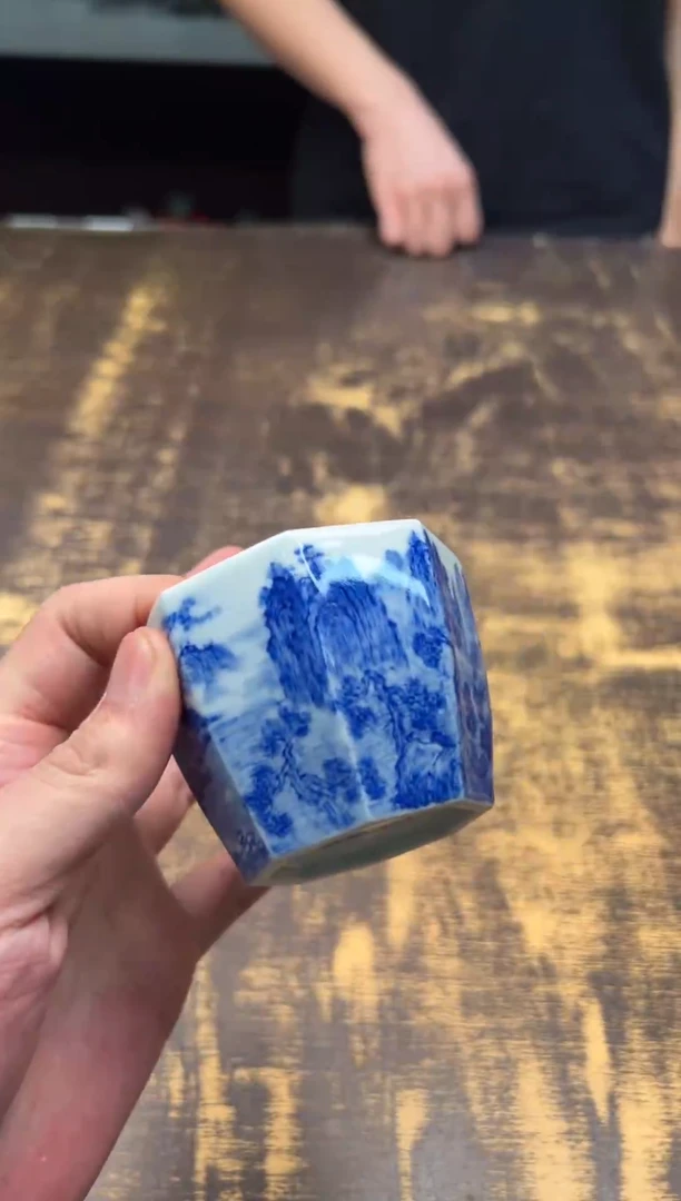 戏墨柴窑 游赤壁八方杯