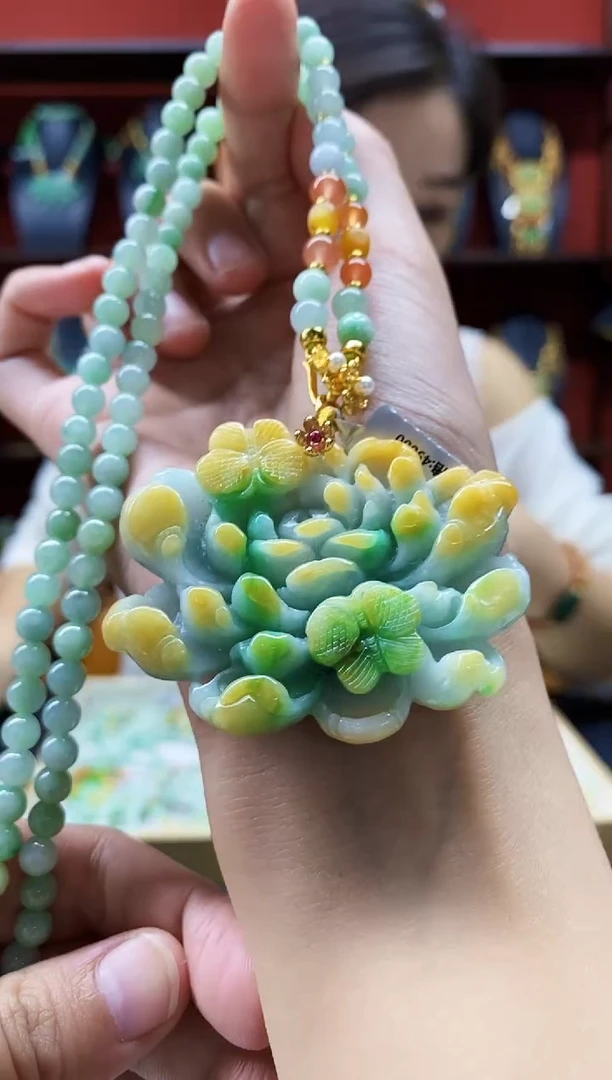 颈饰未镶嵌翡翠翡翠吊坠