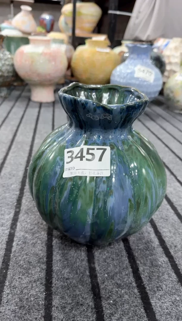摆件嘟*妈景德镇陶瓷花器默认无孔编号3457