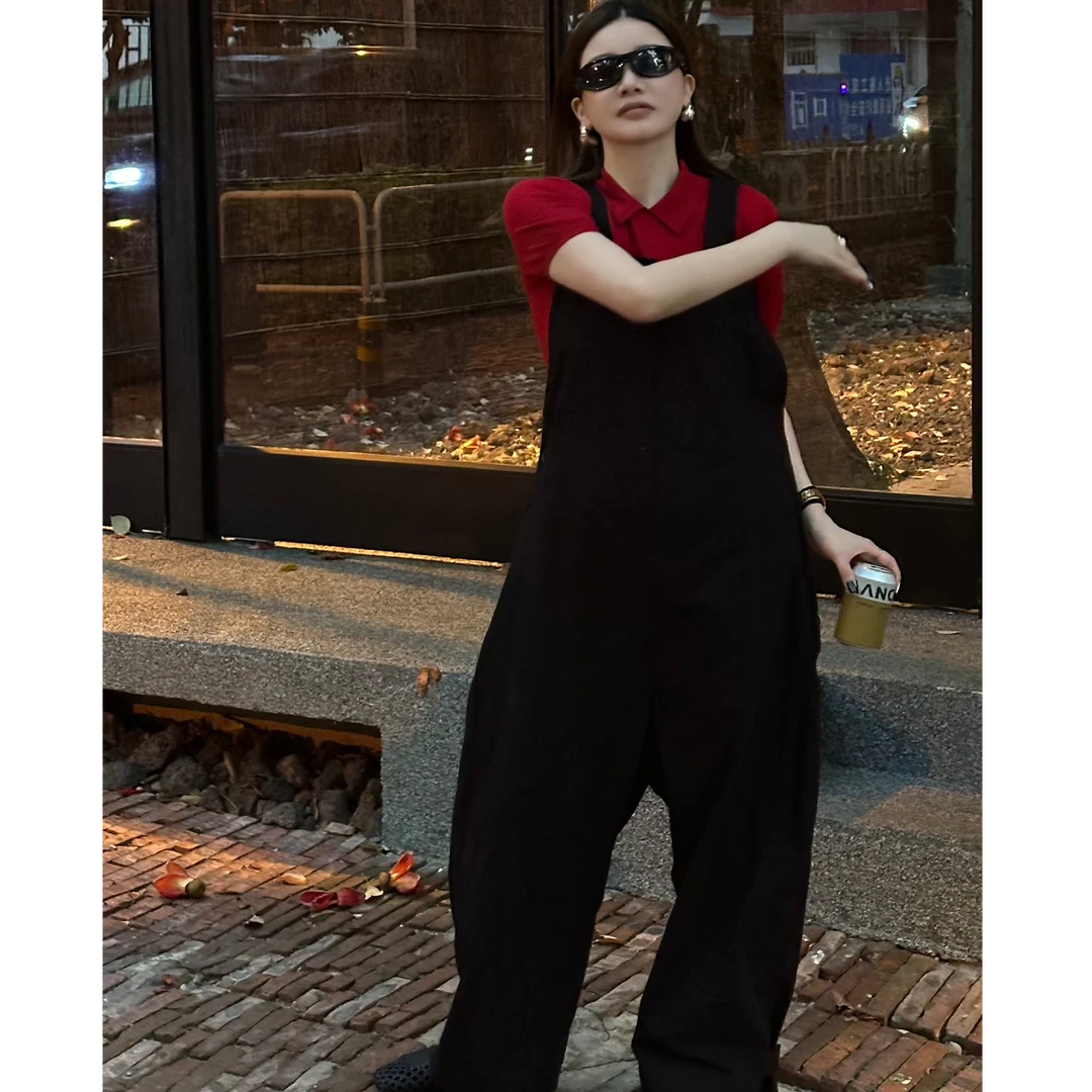 【CHUMINGMING】《卓别》工装背带裤XY2505