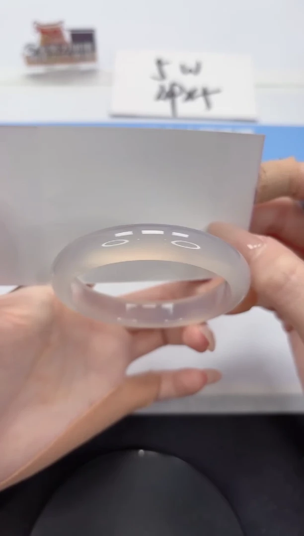 【闪购商品】石英质玉手镯未镶嵌A217-56.9