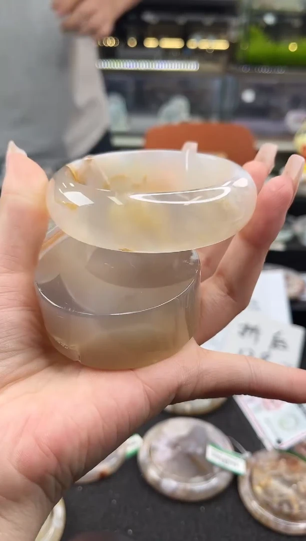 未镶嵌手镯石英质玉60圈口（赠品镯心）1975498