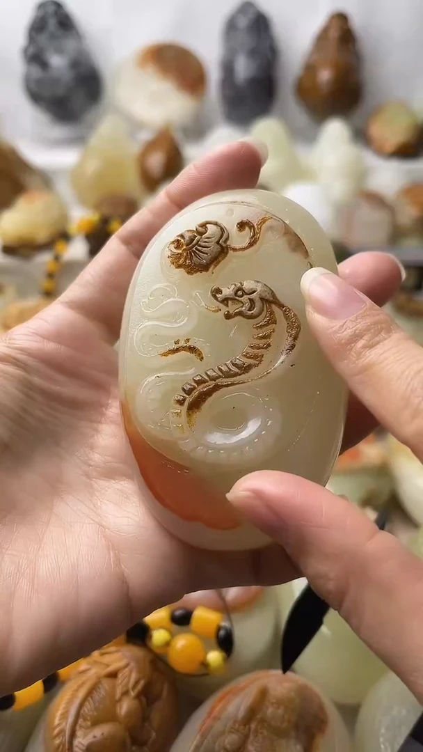 石材古青石棉纹正常不退换蛇