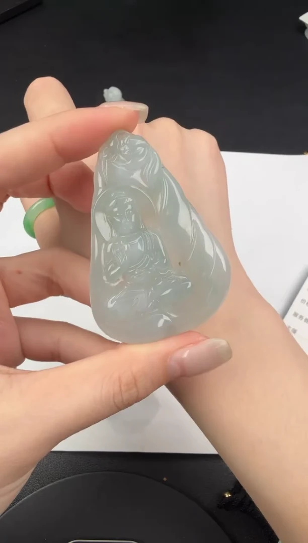 吊坠(不含链)未镶嵌翡翠翡翠饰品-131