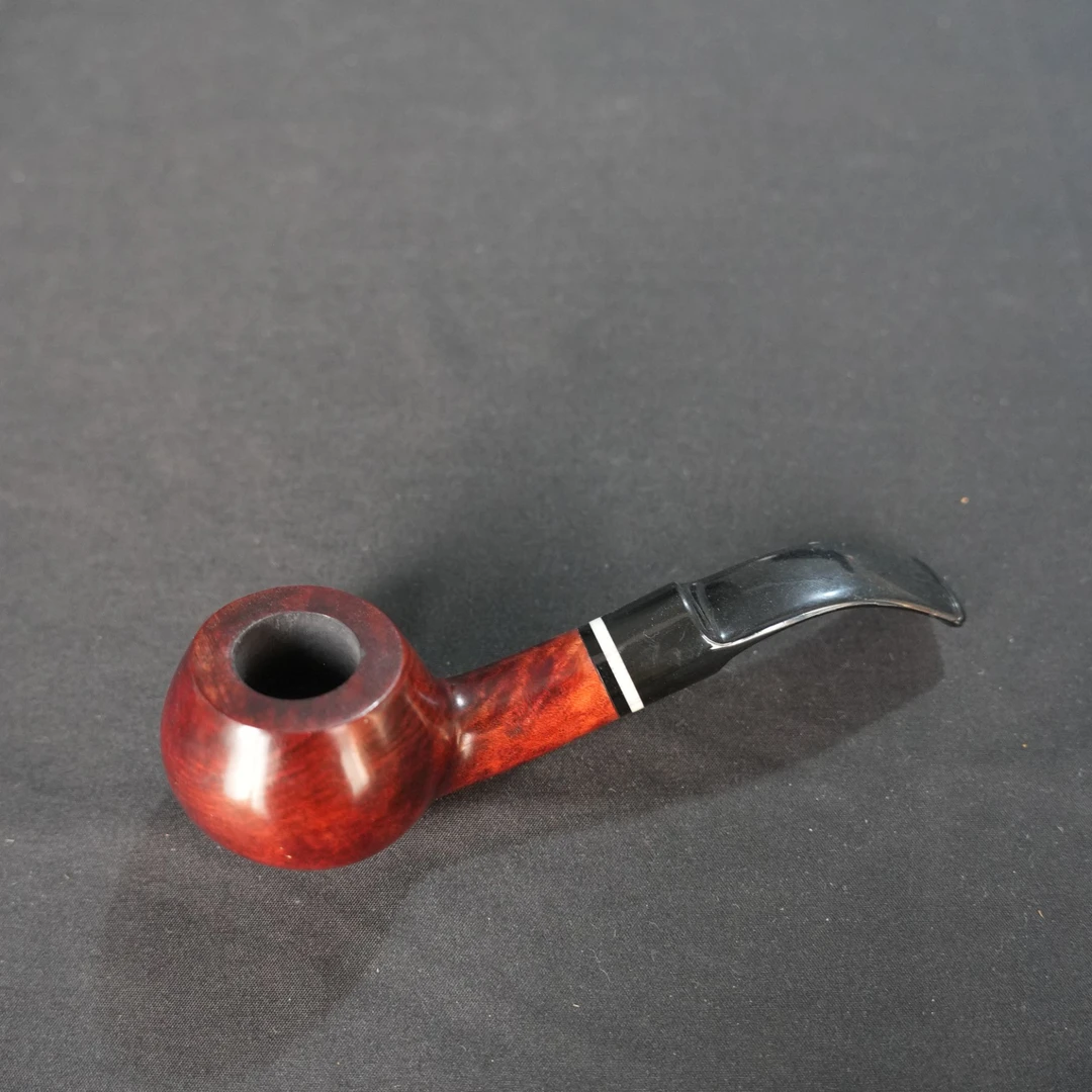 石楠木烟斗 平底锅斗型 9MM烟道可插滤芯 新手入门推荐 双色可选