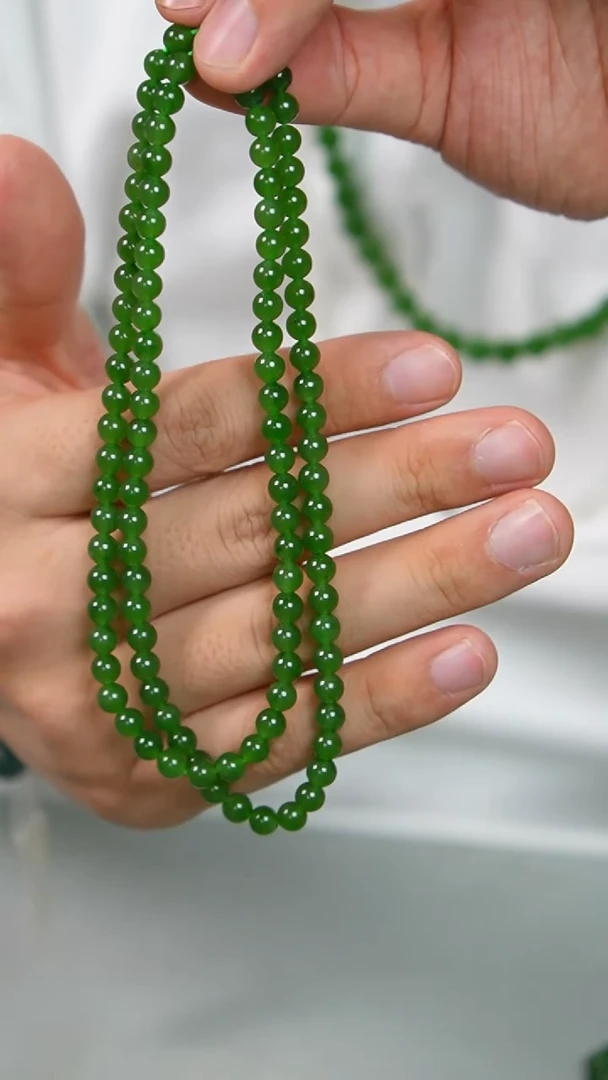 【闪购商品】和田玉颈饰未镶嵌28号-6mm珠串/GG/1