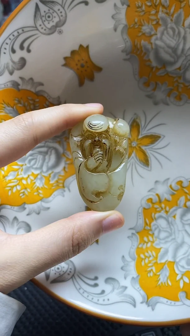 瓷片瓷片 瓷器 摆件 1个