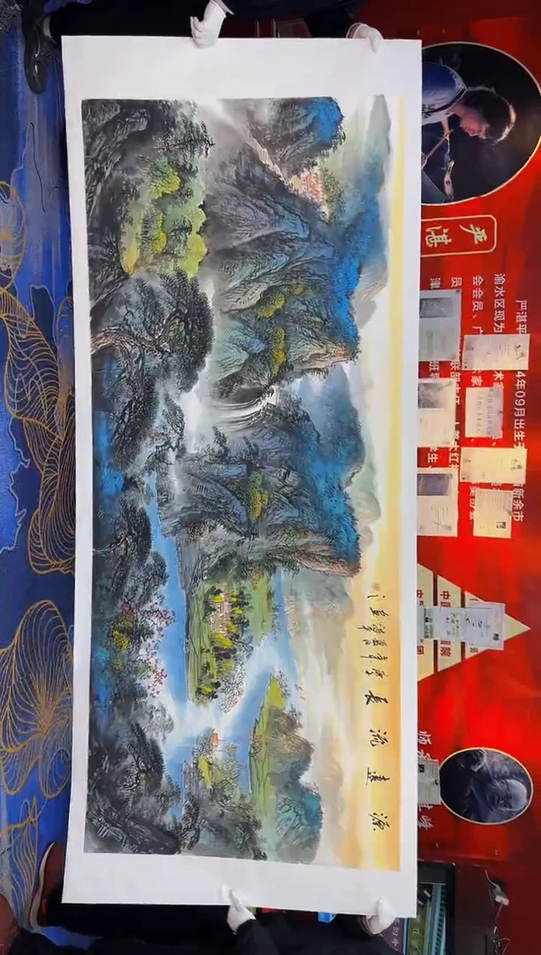【闪购商品】国画手绘国画山水花鸟作品