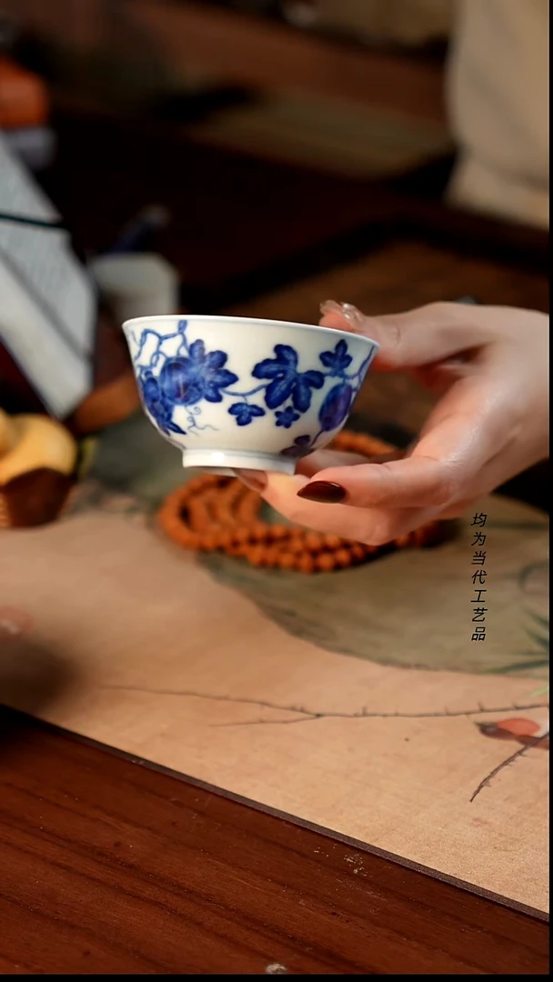 陶文卿草堂西瓜杯