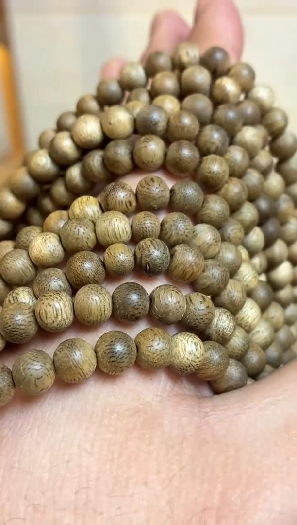 沉香手串 文莱圆珠长串0.7多样性发其一