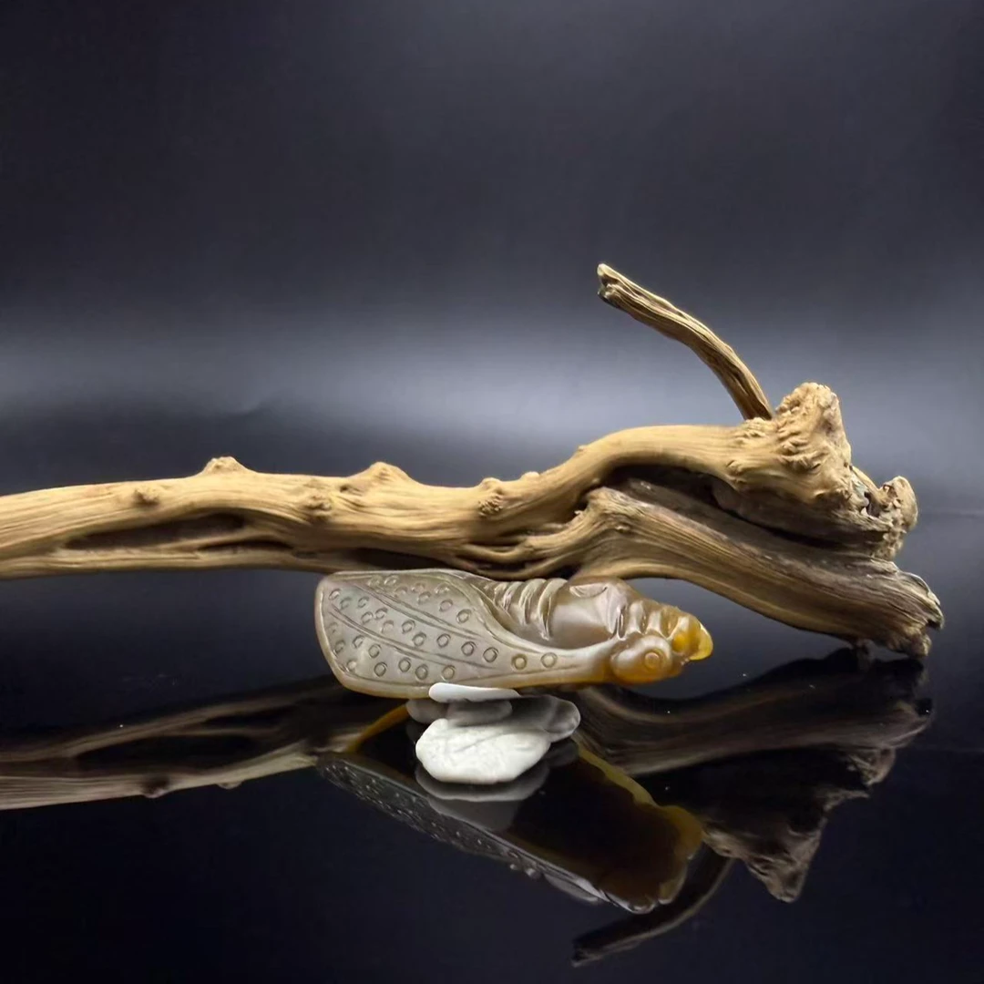 和田玉一鸣惊人吊坠2249