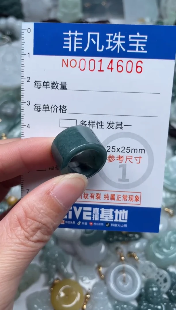 颈饰未镶嵌翡翠14606