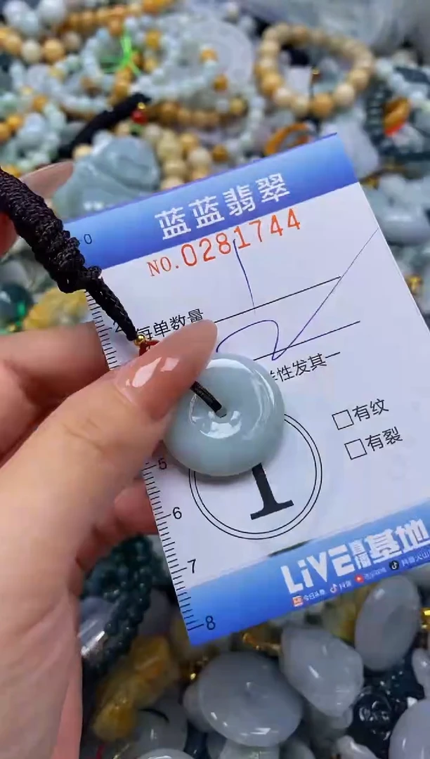 翡翠未镶嵌颈饰闪购0281744