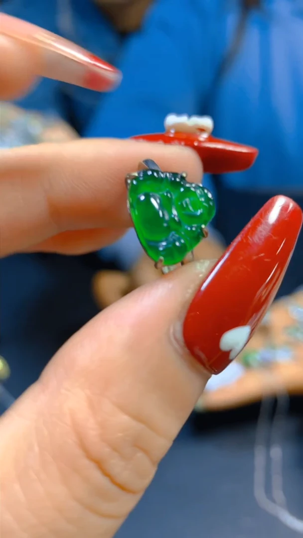 【闪购商品】翡翠戒指未镶嵌0514926811多样性发一