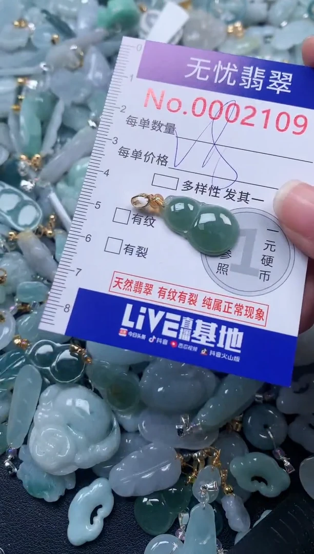 颈饰未镶嵌翡翠2109