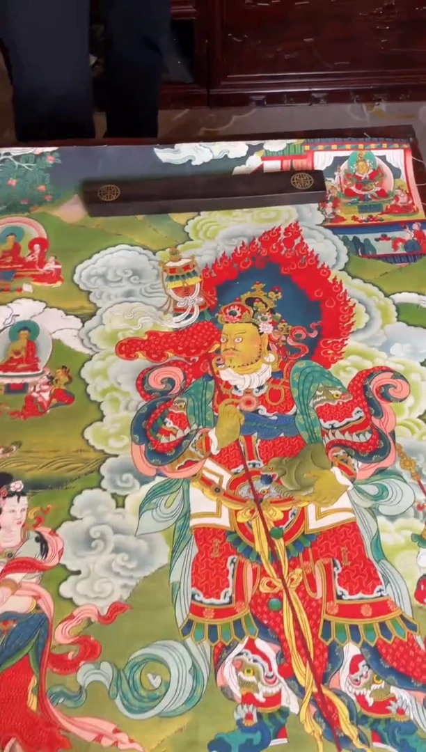 卷轴画手绘唐卡069