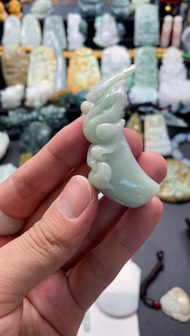 颈饰未镶嵌翡翠天然翡翠a货