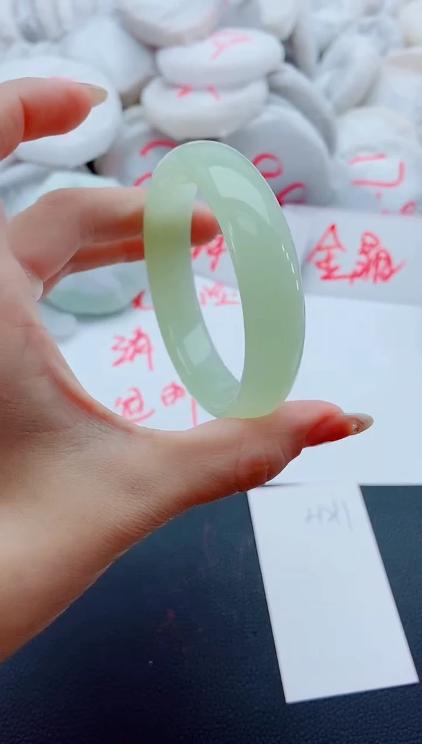未镶嵌手镯石英质玉H291-60-61