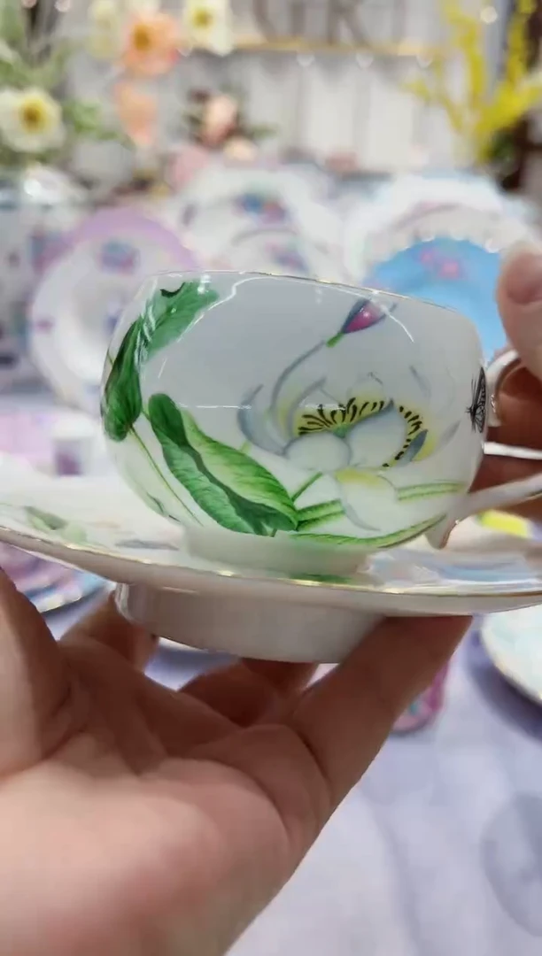 【闪购商品】36%以上骨粉骨瓷杯碟