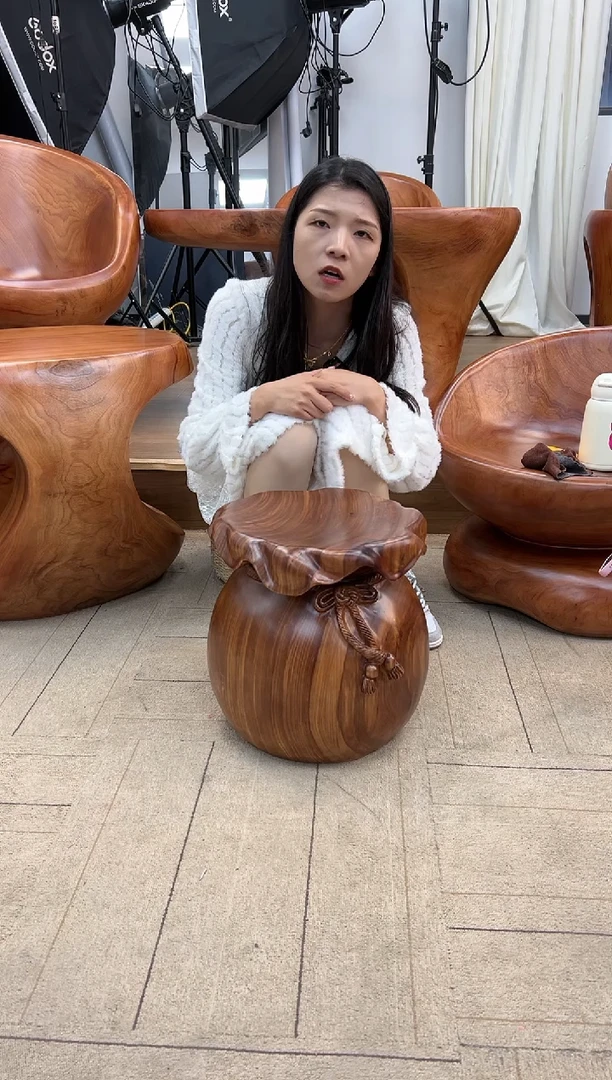 【闪购商品】稳定木乌金木福袋凳子